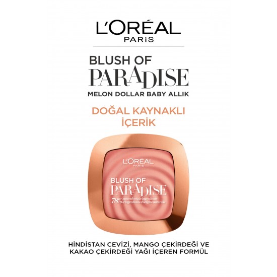 Kadın Pembe Allık - Wake Up and Glow Blush 03 Melon Dollar Baby 3600523707157