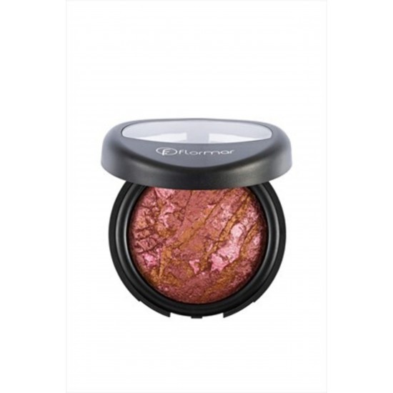 Baked Blush-on Işıltılı Bronz Pembe Allık 044