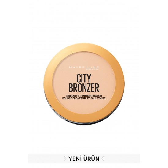 City Bronze Bronzlaştırıcı & Kontür Pudrası Açık. Soğuk Ton 100 Light Cool 3600531528973