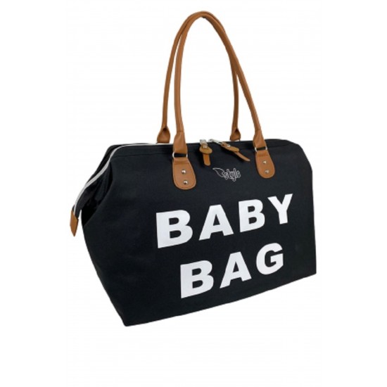 Baby Bag Anne Bebek Bakım Ve Kadın Çantası Tek-siyah