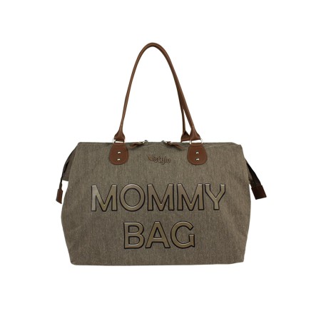 Mommy Bag Anne Bebek Bakım Çantası Kırçıllı Kahve