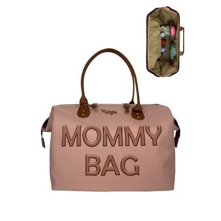 Mommy Bag Anne Bebek Bakım Çantası-pudra