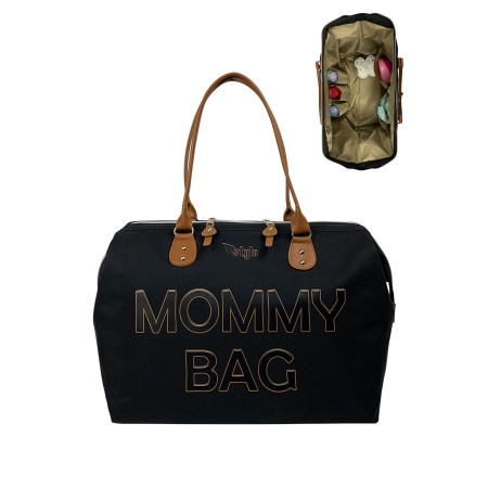 Mommy Bag Anne Bebek Bakım Çantası-siyah