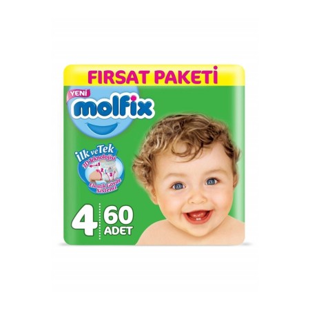 Bebek Bezi 4 Beden Maxi Fırsat Paketi 60 Adet