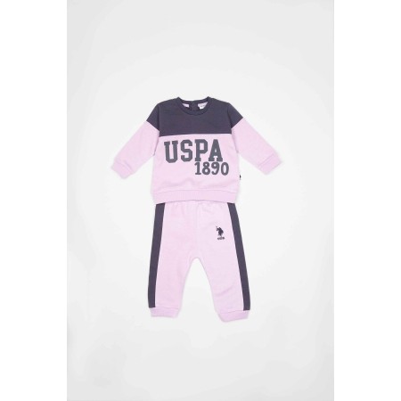 U.s. Polo Assn Antrasit Kız Bebek Eşofman Takımı