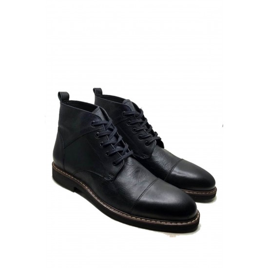 Boots Black Desıgn Siyah