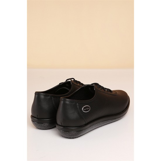 Pc-50104 Siyah Kadın Ayakkabı