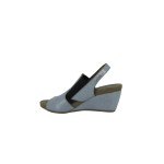 Mavi Deri Yazlık Kadın Ayakkabı Ss301