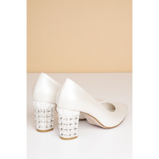 Pc-50283 Beyaz Kadın Ayakkabı