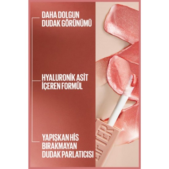 Lifter Gloss Nemlendirici Dudak Parlatıcısı - 018 Bronze