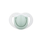 Sterilizasyon & Saklama Kutulu Silikon Ortodontik Ikili Emzik Powder Green / 12 Ay +