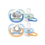 Philips Ultra Air Animals 2li Emzik 0-6 Ay - Erkek