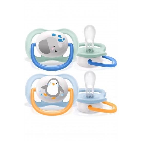 Philips Ultra Air Animals 2li Emzik 0-6 Ay - Erkek