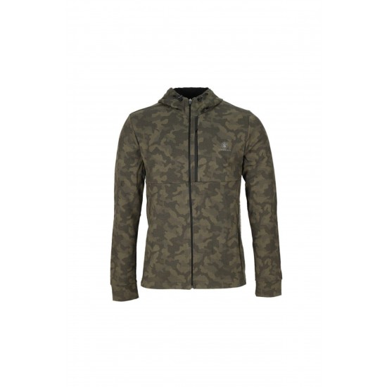 CT373 ARMY AOP FULL ZIP H Haki Erkek Eşofman 100582704