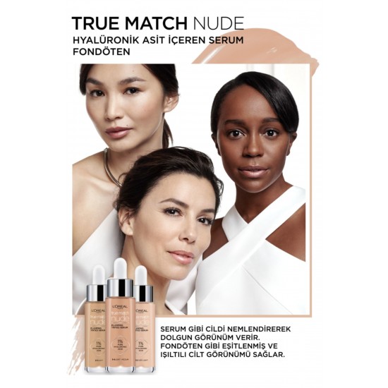 L'oréal Paris True Match Nude Fondöten Serum 2-3 Light