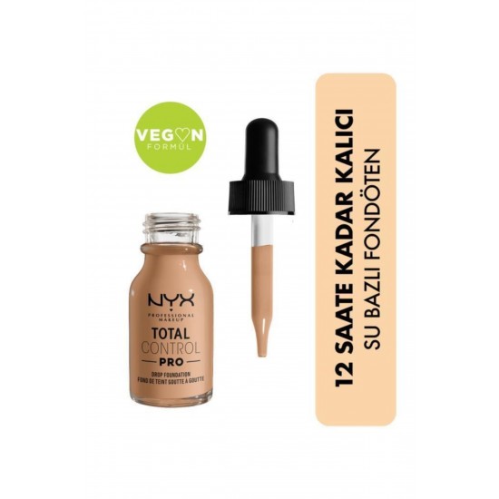 Total Control Pro Drop Foundation Medium Olive - Fondöten