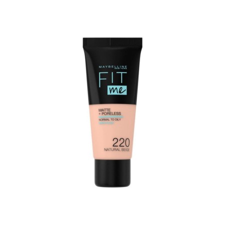 Fit Me Matte+poreless Fondöten - 220 Natural Beige