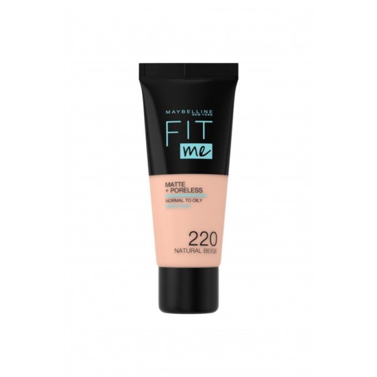 Fit Me Matte+poreless Fondöten - 220 Natural Beige