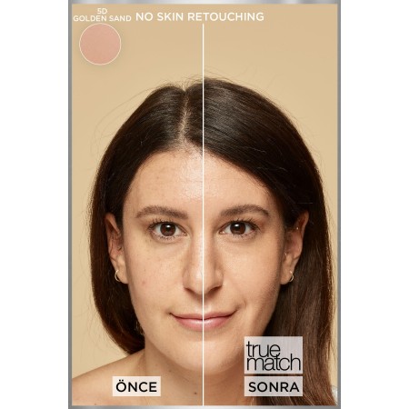 L'oréal Paris True Match Bakım Yapan Fondöten 5d Golden Sand