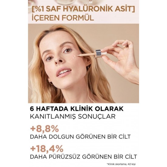 True Match Nude Fondöten Serum 0.5-2 Very Light & Revitalift Filler %1.5 Saf Hyaluronik Asit Serum