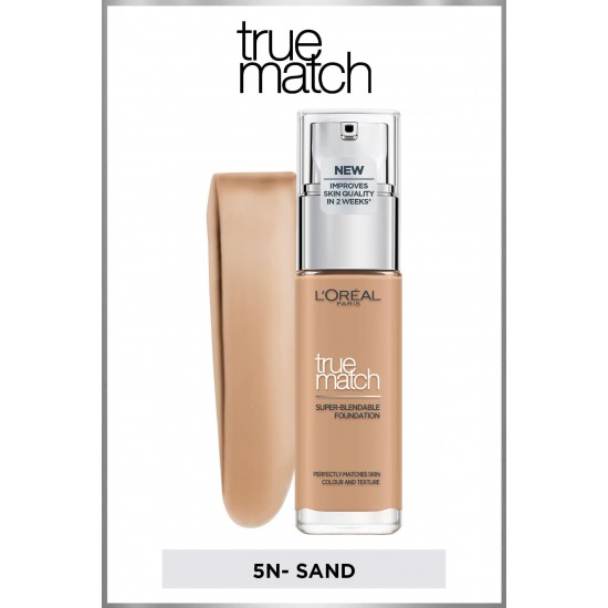 L'oréal Paris True Match Bakım Yapan Fondöten 5n Sand