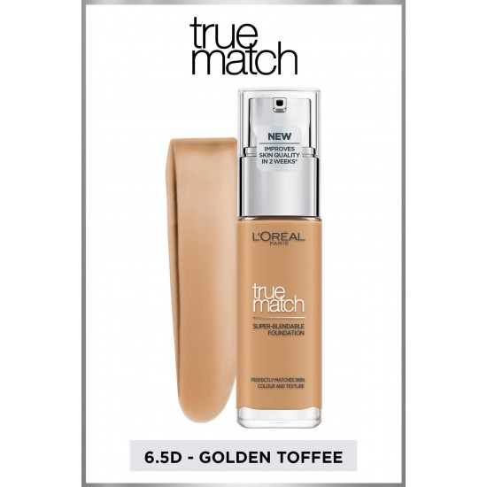 True Match Bakım Yapan Fondöten 6.5d Golden Toffee