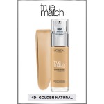 True Match Bakım Yapan Fondöten 4D GOLDEN NATURAL