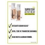 Superstay Actıve Wear 30h Foundatıon 21 Nude Beıge