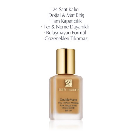 Fondöten - Double Wear Foundation 3N2 Wheat 30 ml