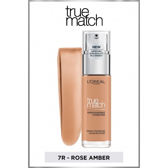 L'oréal Paris True Match Bakım Yapan Fondöten 7r Rose Amber