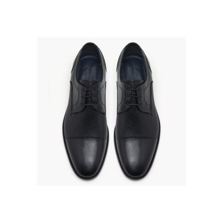 Dennis Siyah Erkek Deri Klasik Ayakkabı