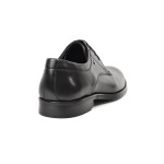 120320 Siyah Erkek Hakiki Deri Klasik Ayakkabı