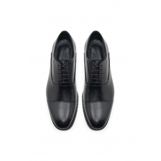 707917 Siyah Rugan Erkek Klasik Ayakkabı