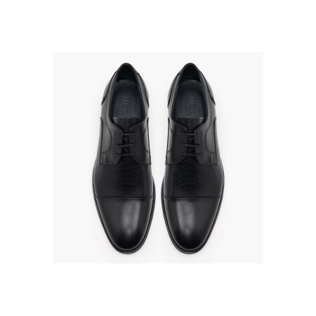 Pickford Siyah Erkek Deri Klasik Ayakkabı