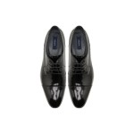 Lucido Siyah Erkek Rugan Klasik Ayakkabı