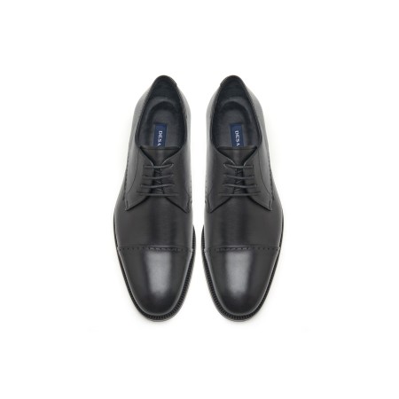 Lui Siyah Erkek Deri Klasik Ayakkabı