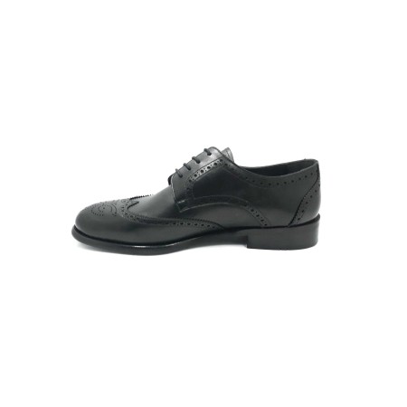 103150 Siyah Neolit Taban Bağcıklı Erkek Ayakkabı