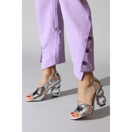 Gümüş Kadın Klasik Topuklu Ayakkabı 1068.0000576.13.232