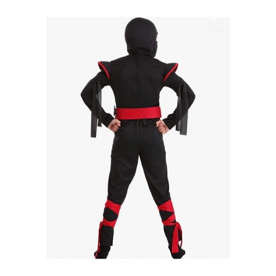 Çocuk Siyah Ninja Kostümü