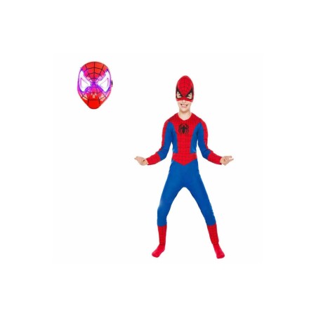 Işıklı Spiderman Kostümü Örümcek Adam Kostüm