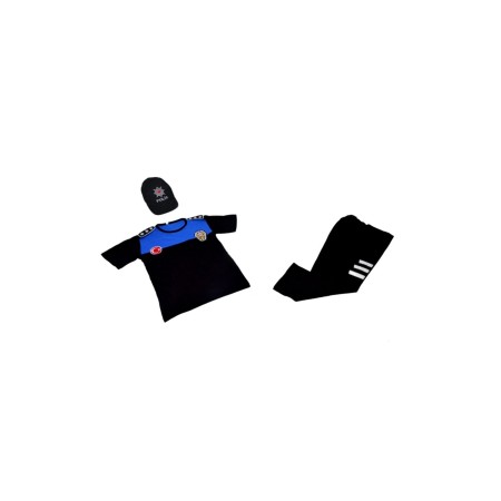 Çocuk Sivil Toplum Polis Kostümü  Kıyafet Üniforma Kamuflaj Fbrklj985