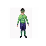 Erkek Çocuk Yeşil Maskeli Hulk Kostümü