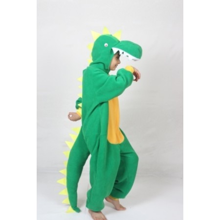 Çocuk Başlıklı Dinozor Kostümü Hayvan Kostümü