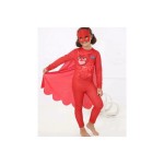 Pijamaskeliler Baykuş Kız Kostüm 2 Maskeli Pj Masks Kostümü