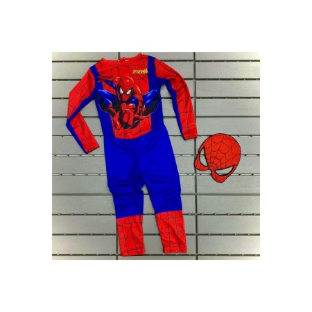 Spiderman Kostümü Yeni Örümcek Adam Kostüm 2 Maskeli