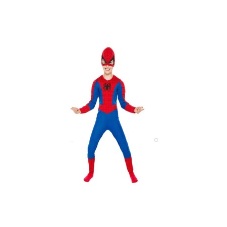 Erkek Çocuk Kırmızı Spiderman Kostümü Örümcek Adam Kostüm