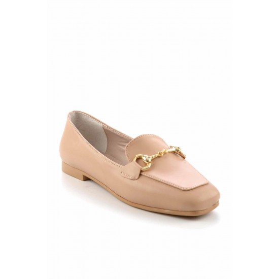 Nude Kadın Loafer Ayakkabı K01641165409