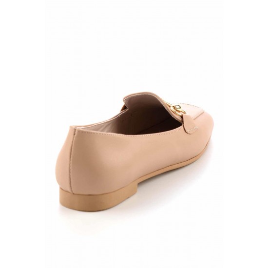 Nude Kadın Loafer Ayakkabı K01641165409