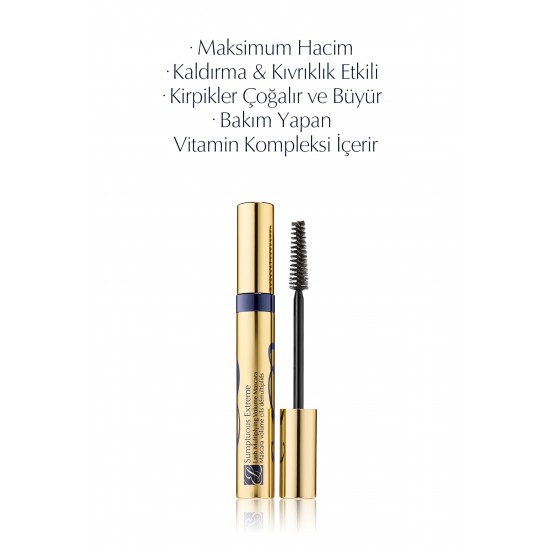 Siyah Maskara - Sumptuous Extreme Mascara Brush Comber 01Black 8 ml 027131771944