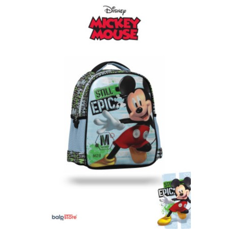 Lisanslı Mickey Mouse Anaokul Çanta Brick Mixed Up Adventure 5181